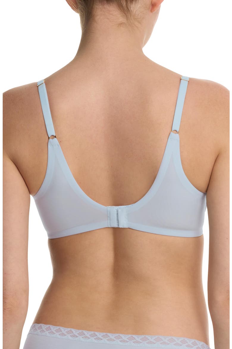 Cloud Comfort Back Smoothing T-Shirt Bra, Alternate, color, Frosted Sky
