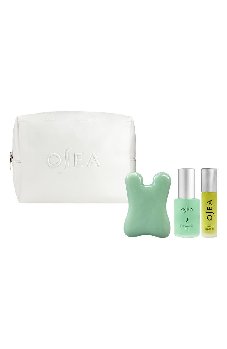 OSEA Gua Sha Ritual Skin Care Set USD $88 Value, Main, color, 