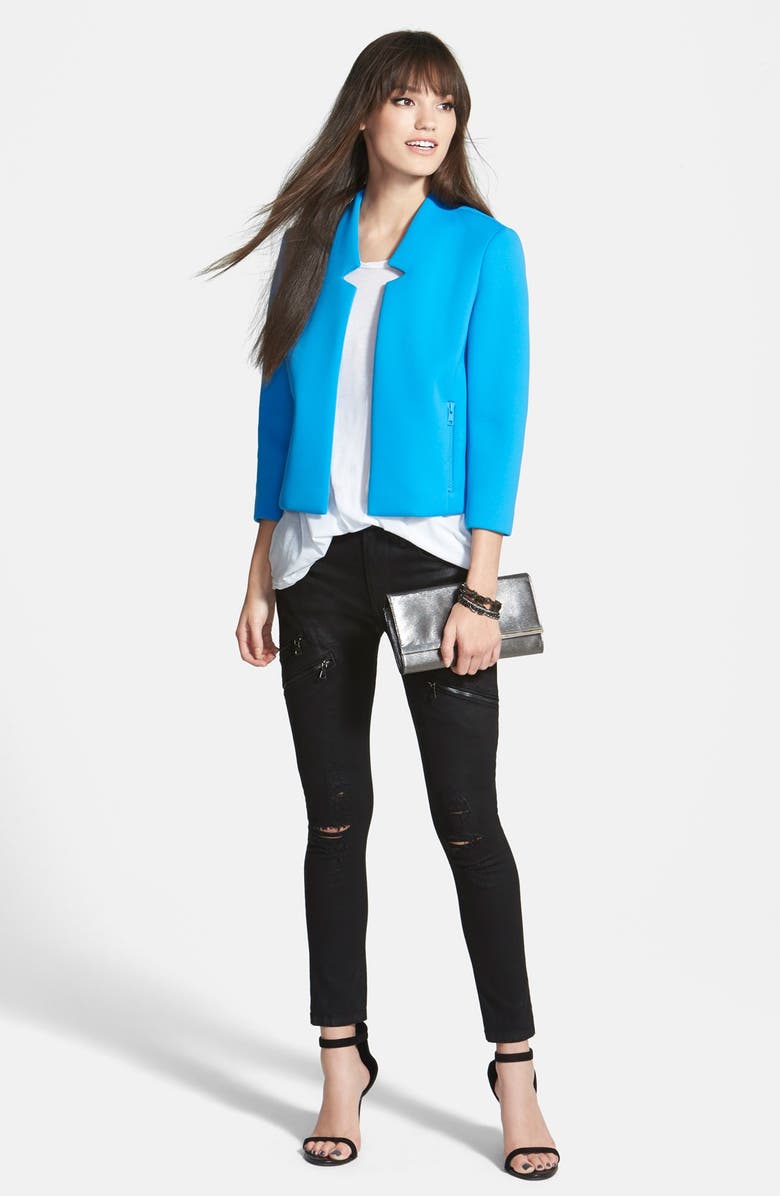 Givenchy Thin Pavé Bangle, Alternate, color, 