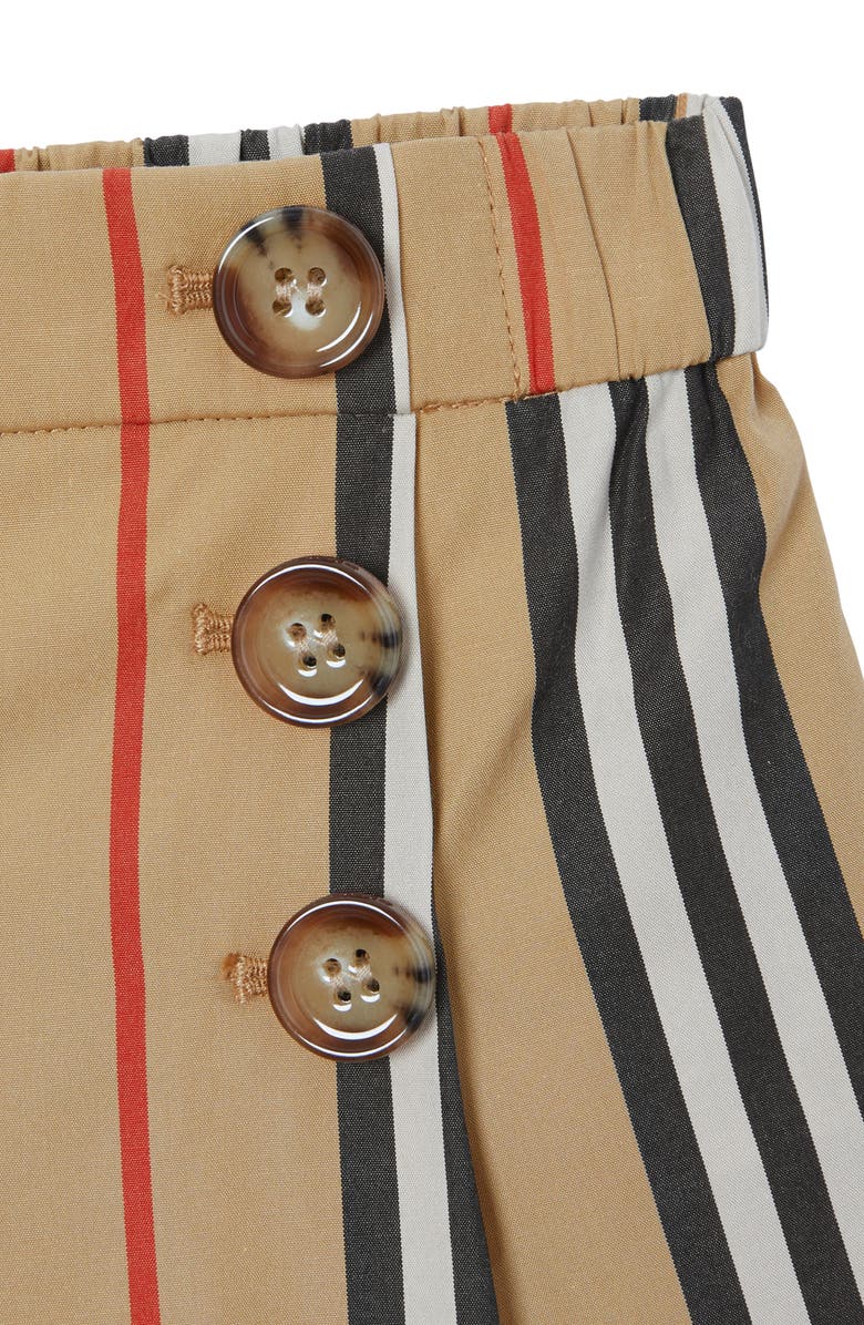 Burberry Tamara Icon Stripe Sailor Shorts, Alternate, color, 