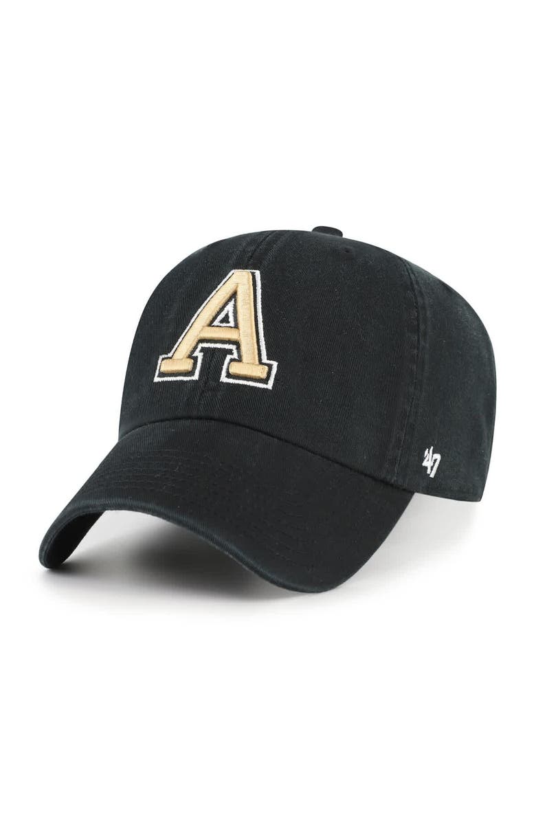 '47 Men's '47 Black Army Black Knights Vault Clean Up Adjustable Hat, Main, color, 