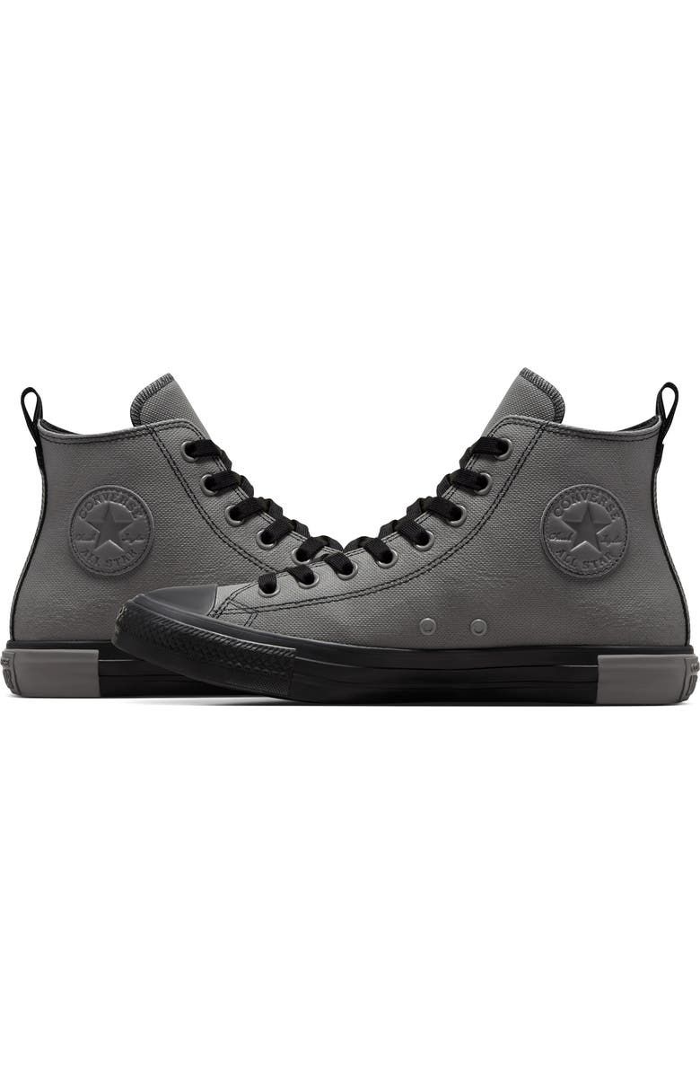 Converse Gender Inclusive Chuck Taylor<sup>®</sup> All Star<sup>®</sup> High Top Sneaker, Alternate, color, Sharkskin/ Black/ Sharkskin