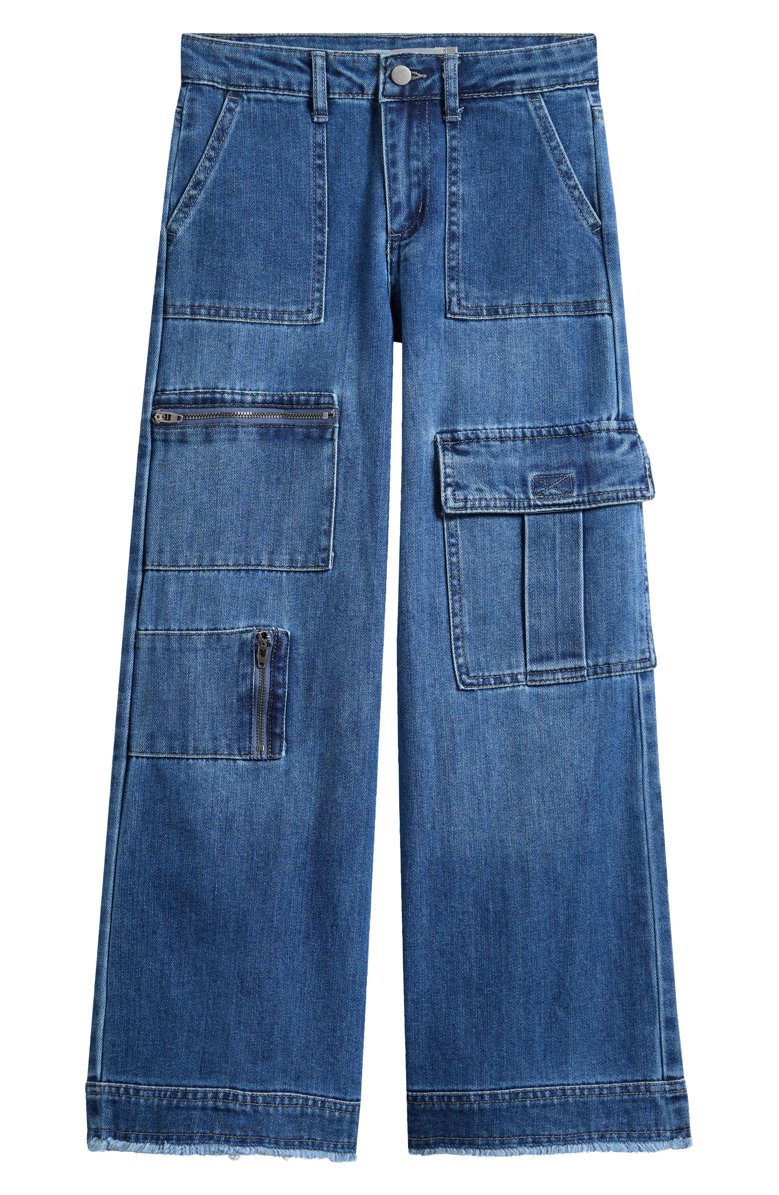 Tractr Kids' Multipocket Cargo Pants