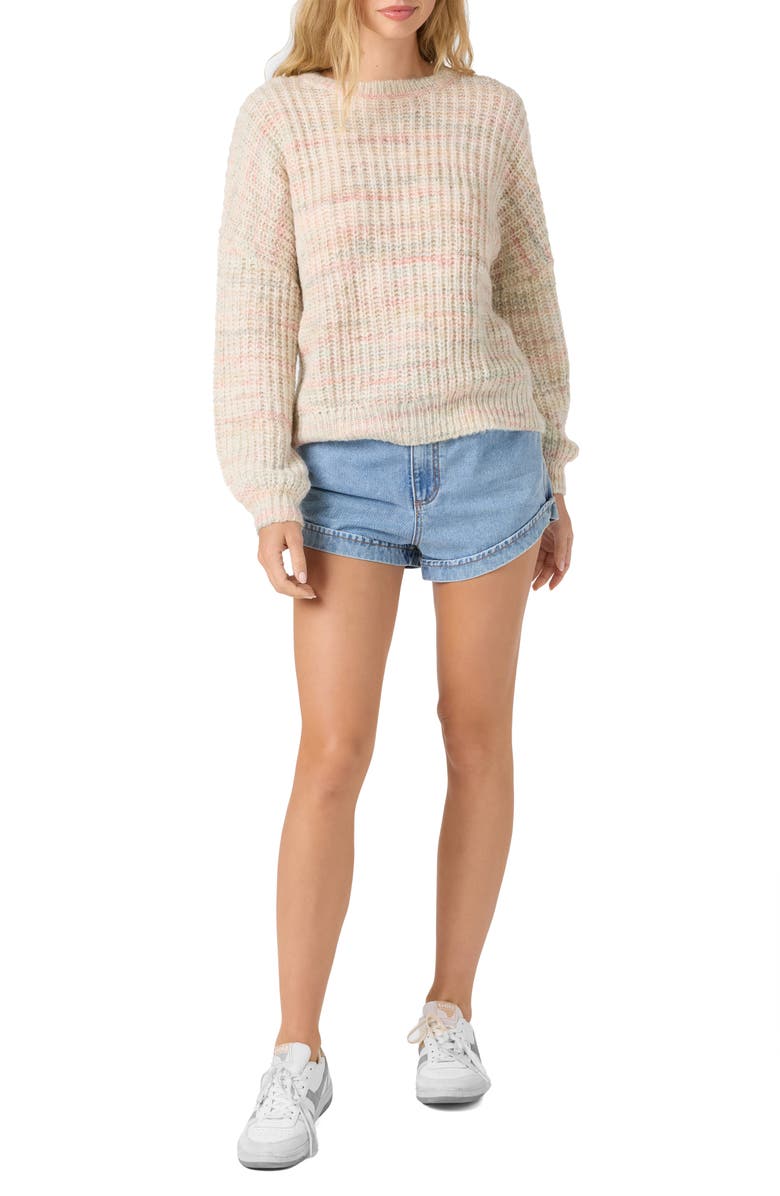 O'Neill Bayou Stripe Crewneck Sweater, Alternate, color, 