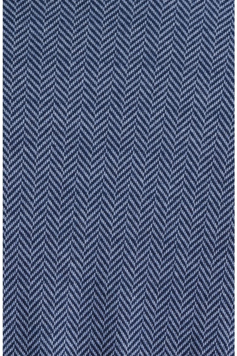 Herringbone Twill Robe, Alternate, color, NAVY/ TEMPEST/ CRUISE