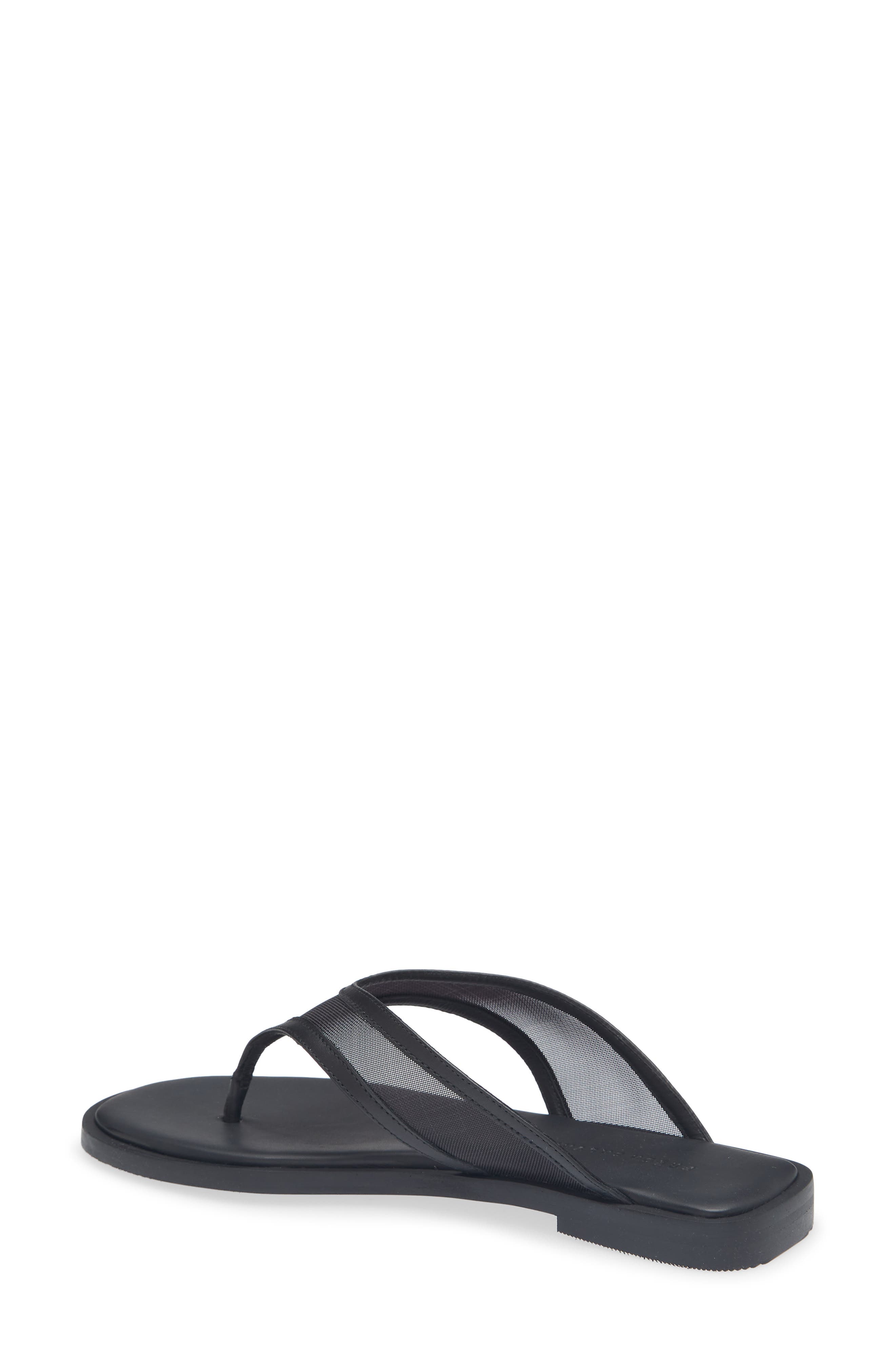 Freda Salvador Mesh Flip Flop, Alternate, color, Black Mesh