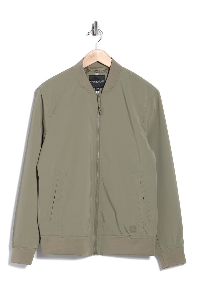 Bomber Jacket, Alternate, color, LIGHT OLIVE