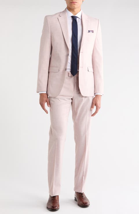 Two Button Linen Suit