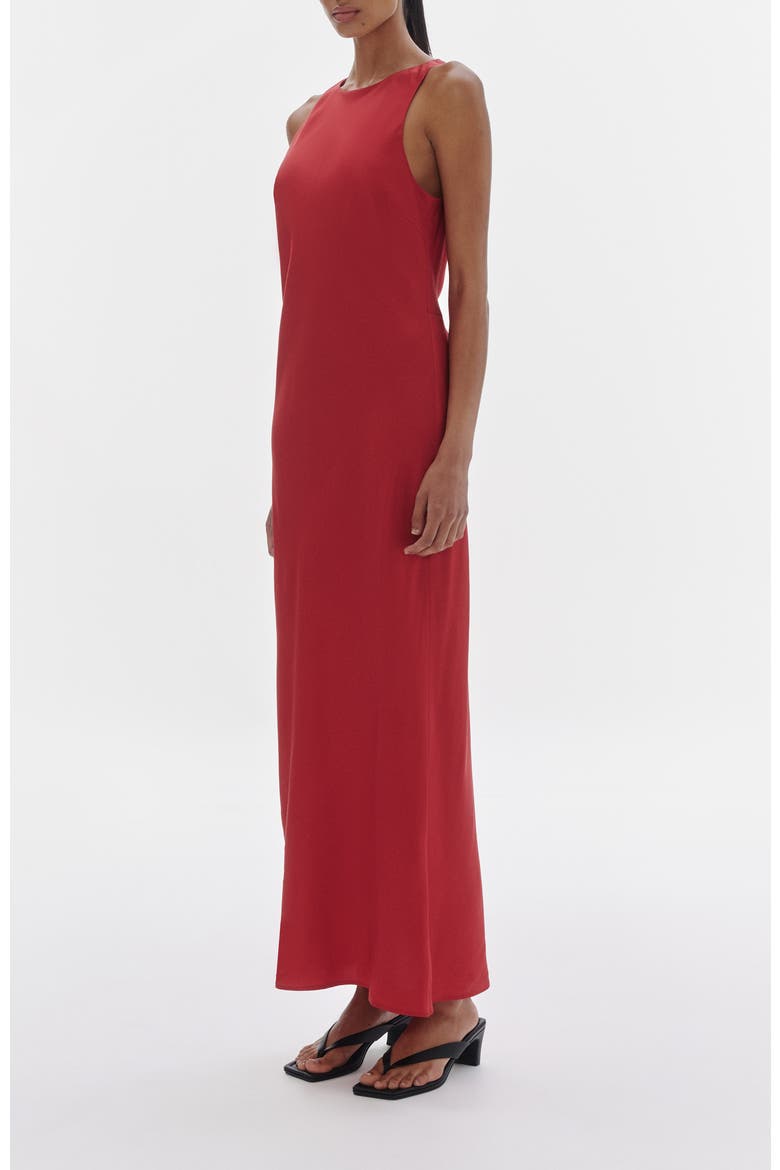 Tasha Tencel Dress, Alternate, color, Vermillion