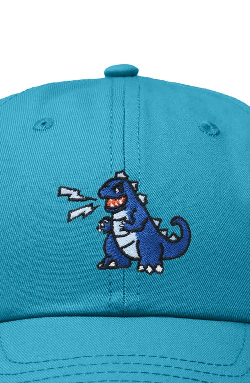 Dalix Big Lizard Cap In Teal