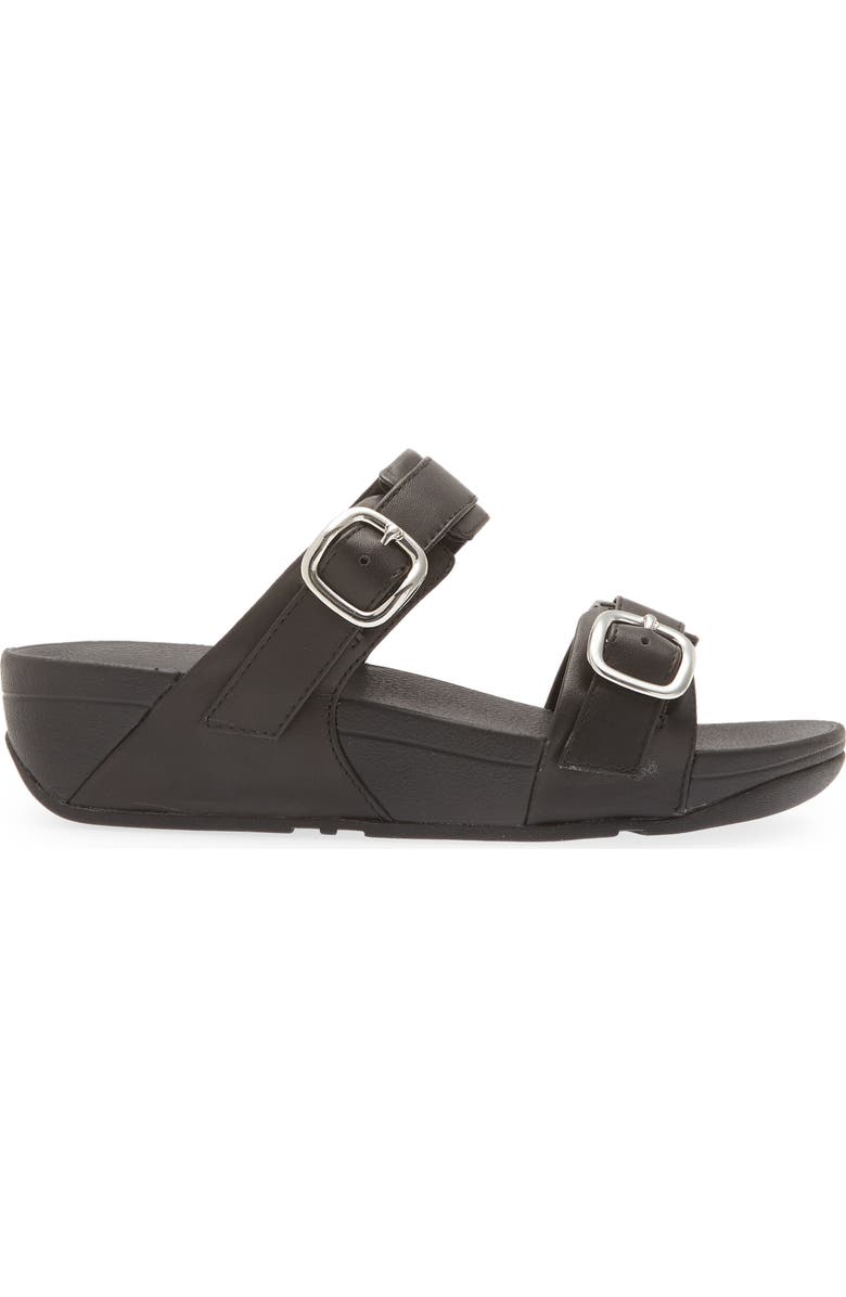 FitFlop Lulu Slide Sandal, Alternate, color, All Black