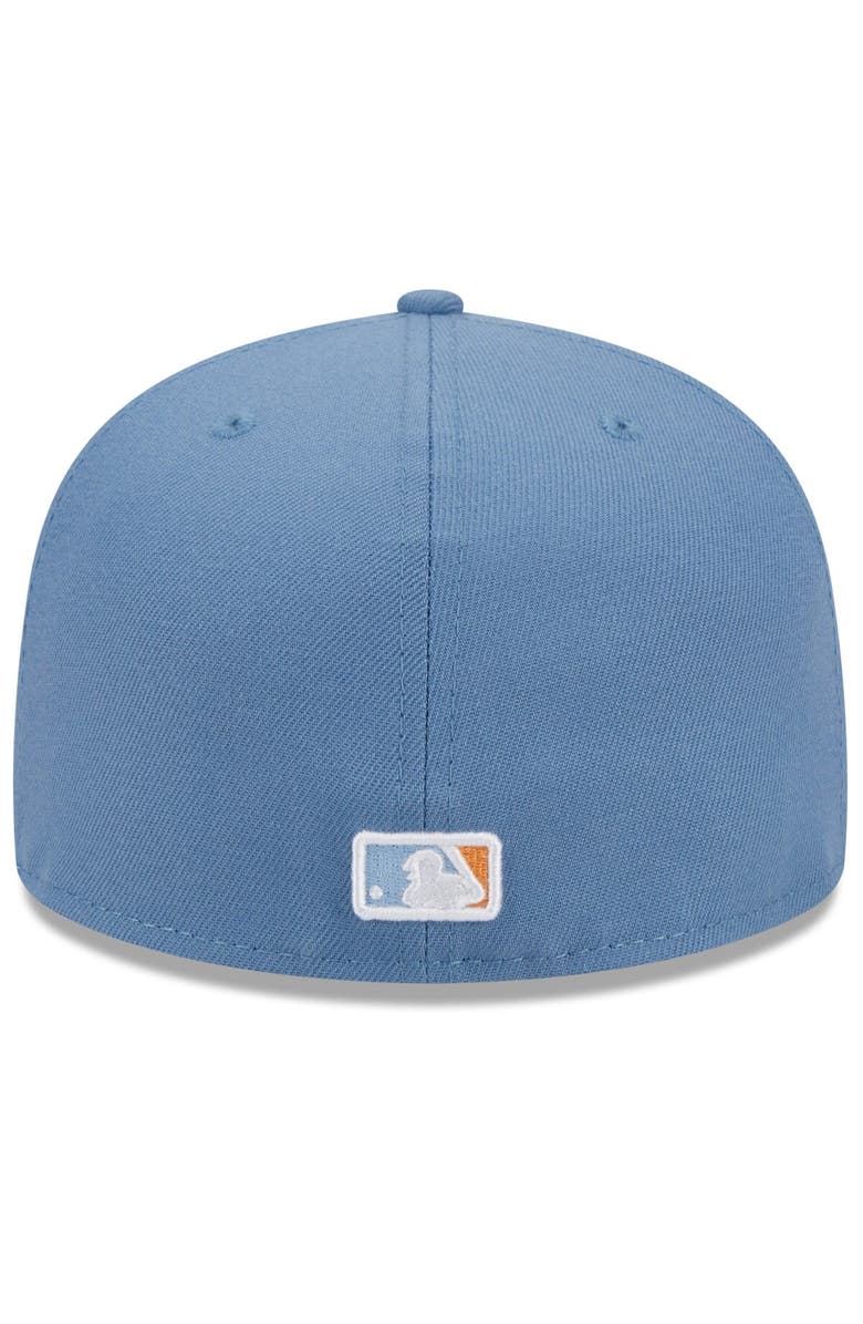 New Era Men's New Era Los Angeles Angels Faded Blue Color Pack 59FIFTY Fitted Hat, Alternate, color, 
