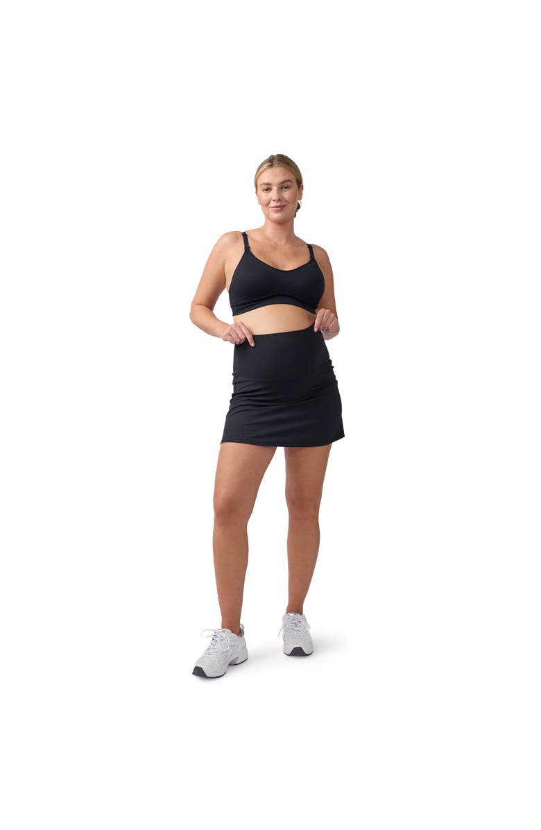 Ingrid & Isabel Active Skort Bundle, Alternate, color, Black/Sage Green