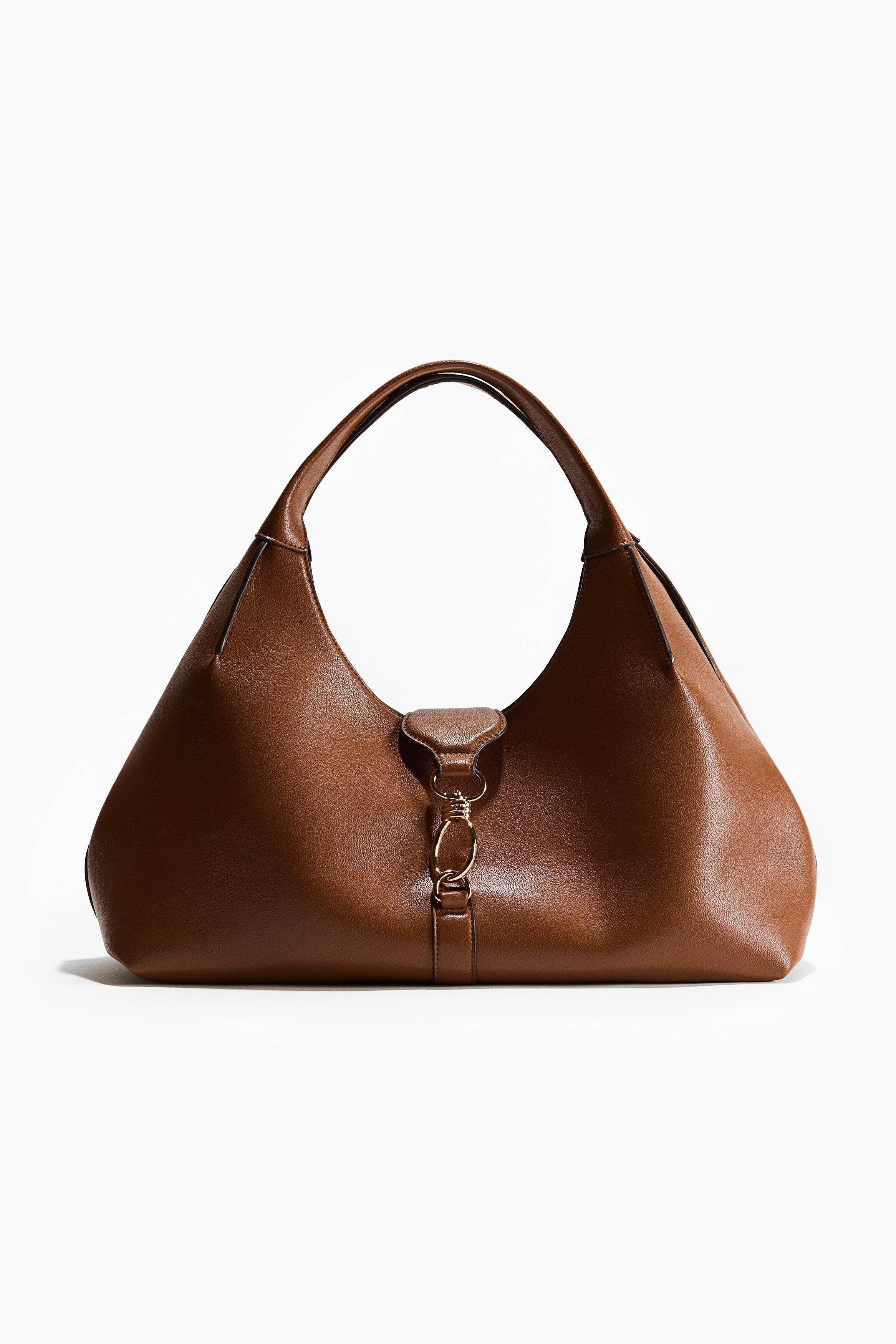H&M Shoulder Bag, Main, color, Brown