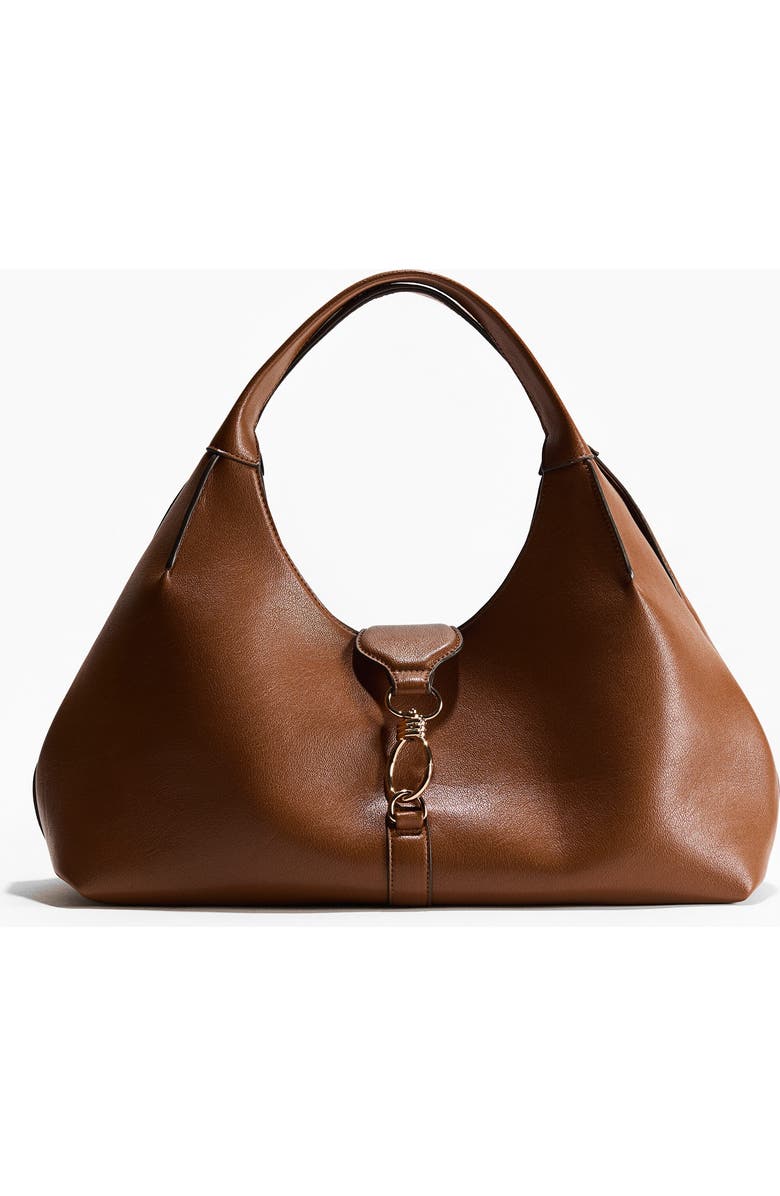 H&M Shoulder Bag, Main, color, Brown