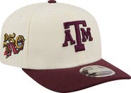 New Era Men's New Era Cream/Maroon Texas A&M Aggies America's 250th 9SEVENTY Adjustable Hat