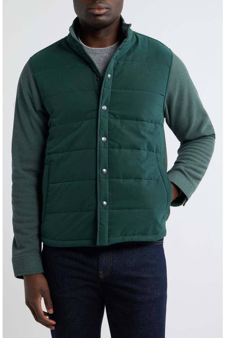 Bedford Hybrid Snap Jacket, Alternate, color, PINE BROOK