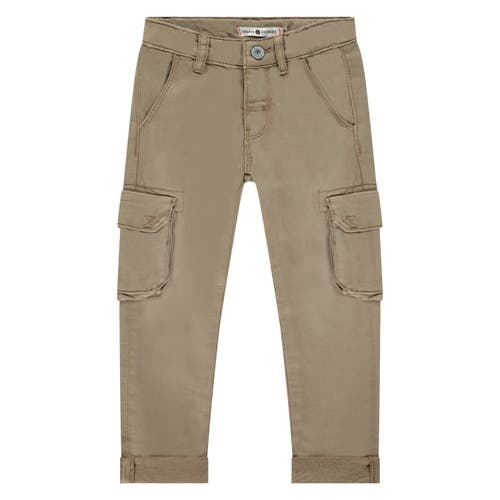 Stains And Stories By Babyface Soft Cargo Pants In Gray