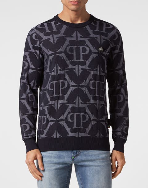 Pullover Round Neck Chrome Men
