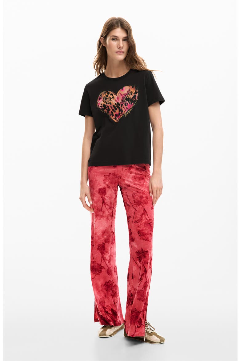 Heart Cotton Graphic T-Shirt, Alternate, color, NEUTRAL GRAY