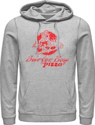 Stranger Things Men's Surfer Boy Pizza Costume Lightweight Hoodie