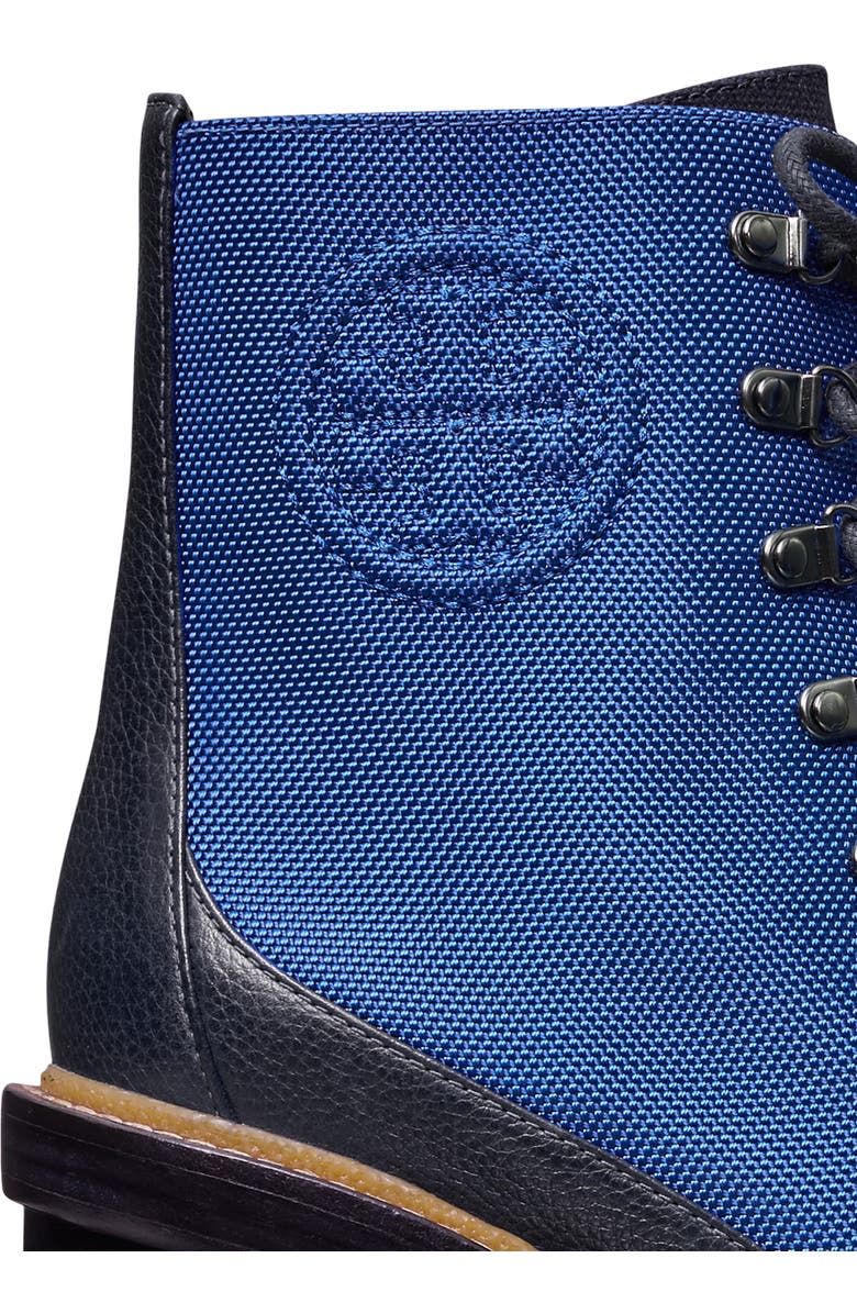 Tory Burch Miller Mixed Materials Lug Sole Boot, Alternate, color,