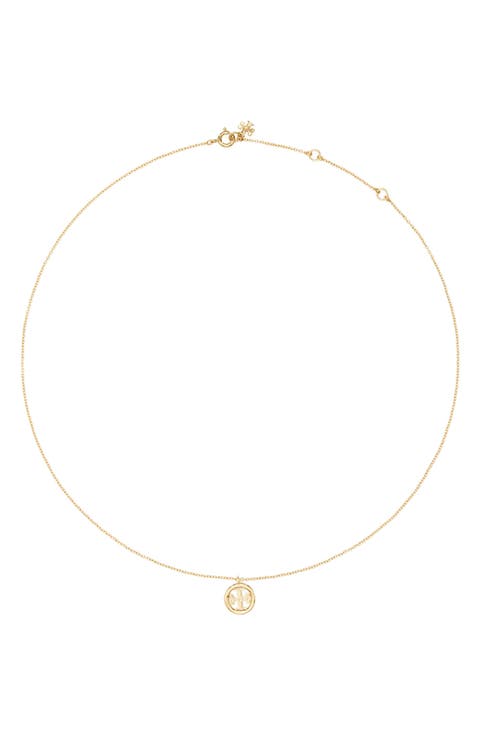 ネックレス・ペンダント Tory Burch  Necklaces Women l Gold/Silver Women's Necklaces: Pendant & Chain Necklaces | Tory Burch