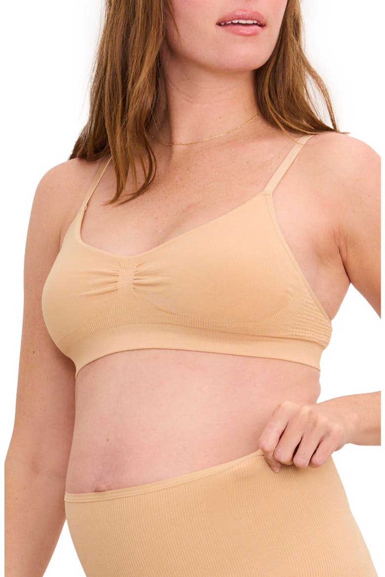 The All-Tri Maternity/Nursing Bra, Alternate, color, Sand