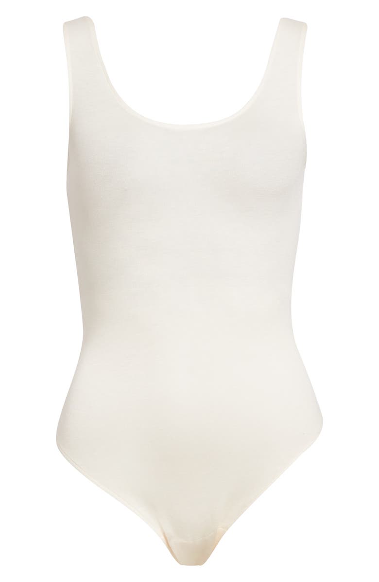 GIA STUDIOS Amour Tank Bodysuit, Alternate, color, Cream