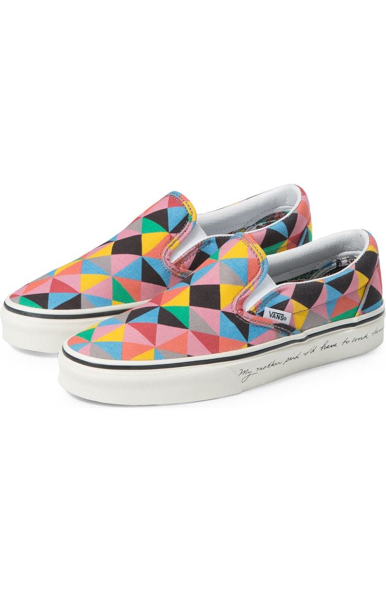 Vans x MoMA Faith Ringgold Slip-On Sneaker, Main, color,