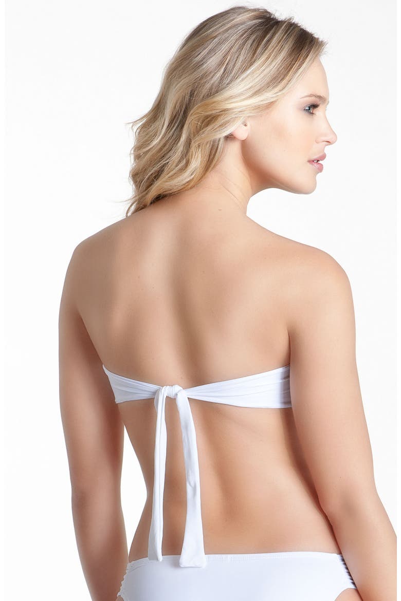 L Space 'Fringe Dolly' Bikini Top, Alternate, color, WHITE