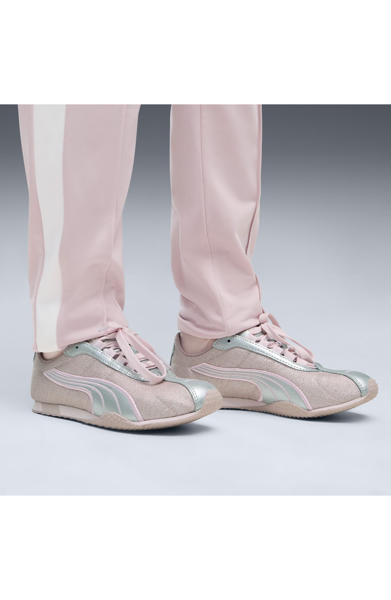 Kids' H-Street Let It Shine Sneaker, Alternate, color, MISTY PINK/ PUMA SILVER