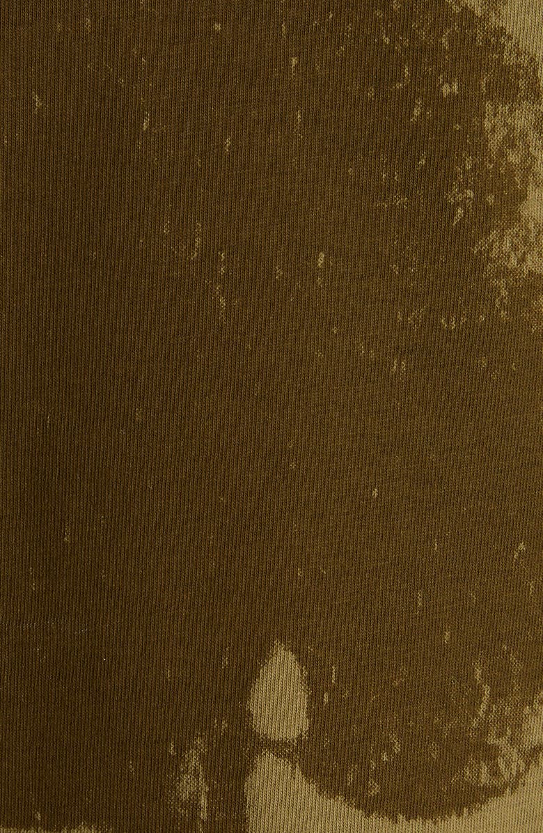 McQueen Exploded Skull Graphic T-Shirt, Alternate, color, Olive/ Olive