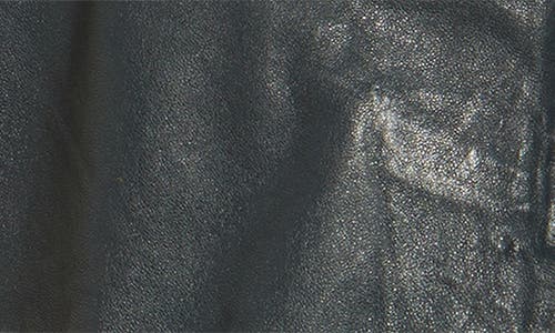 Mauritius Sofia Lambskin Moto Jacket In Blue