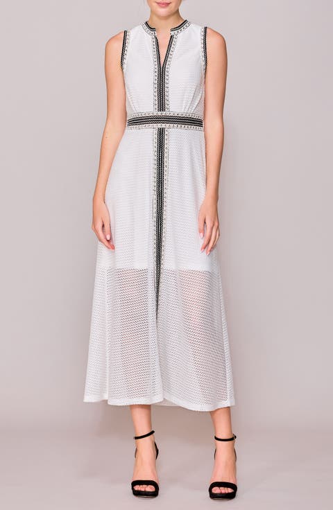 Sleeveless Lace Dress