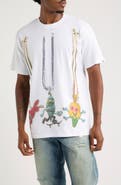 ICECREAM Ginger Cotton Graphic T-Shirt