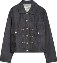 Nothing Grows Overnight Growth Denim Jacket