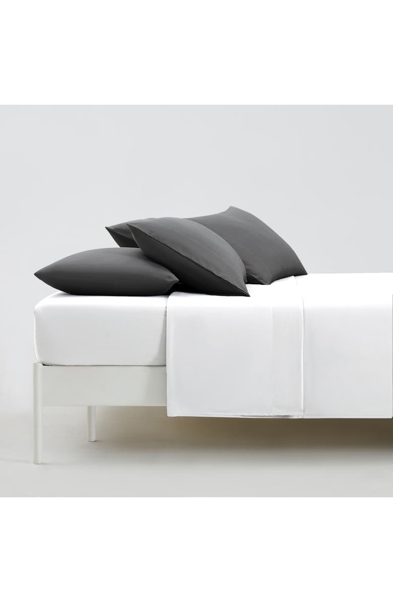 SOUTHSHORE FINE LINENS 4 Piece Pillow Case Set, Alternate, color, Slate