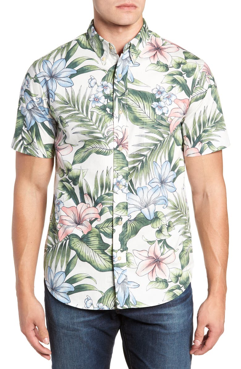 Reyn Spooner Uluhehi Regular Fit Sport Shirt, Main, color, 