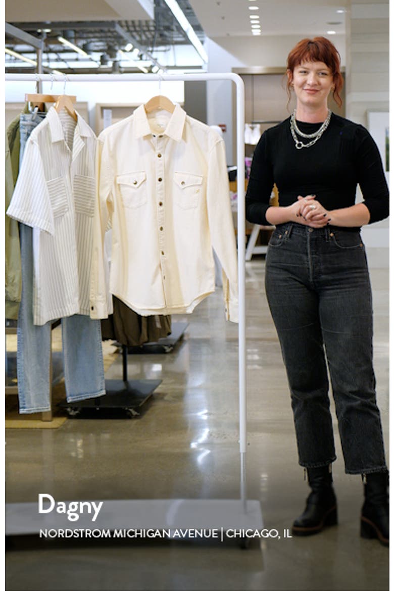Organic Cotton Denim Button-Up Shirt video