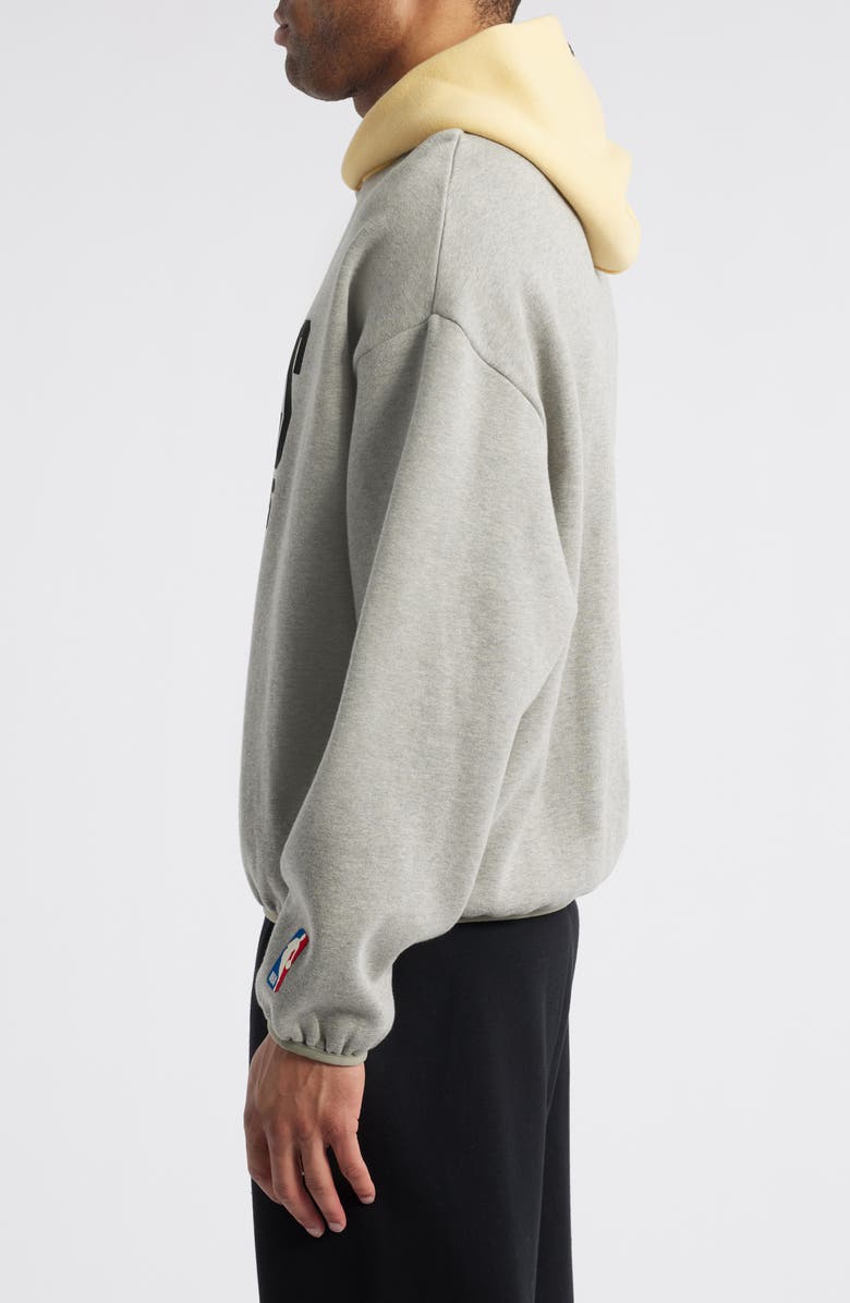 Fear of God Essentials x NBA Los Angeles Lakers Graphic Hoodie, Alternate, color, 