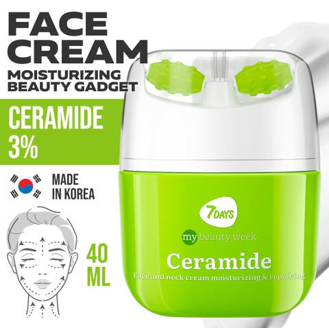 Ceramide Gua Sha Roller Neck Barrier Cream - Moisturizing Face Cream