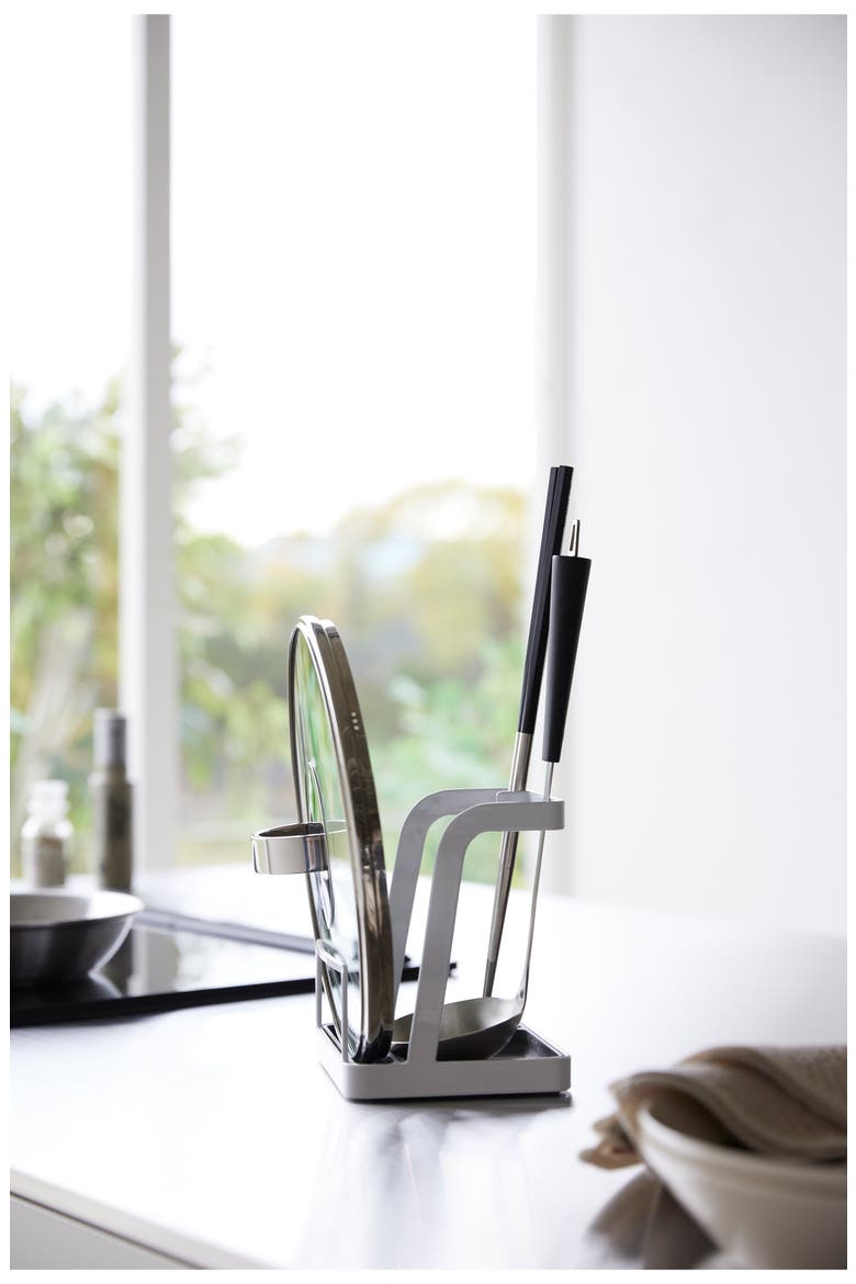 Lid/Ladle Storage Stand, Alternate, color, WHITE