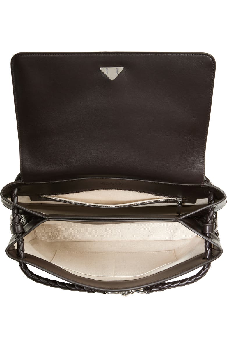 Bottega Veneta Medium Andiamo Leather Messenger Bag, Alternate, color,