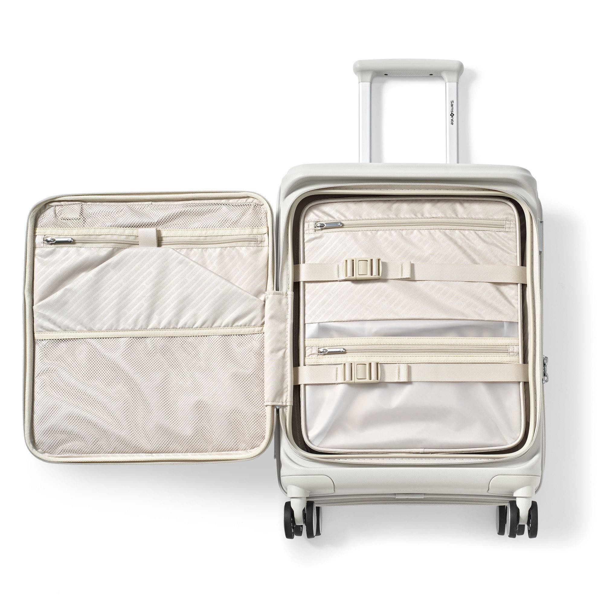 Samsonite Paralux Global Carry-On Spinner, Alternate, color, Stone Grey