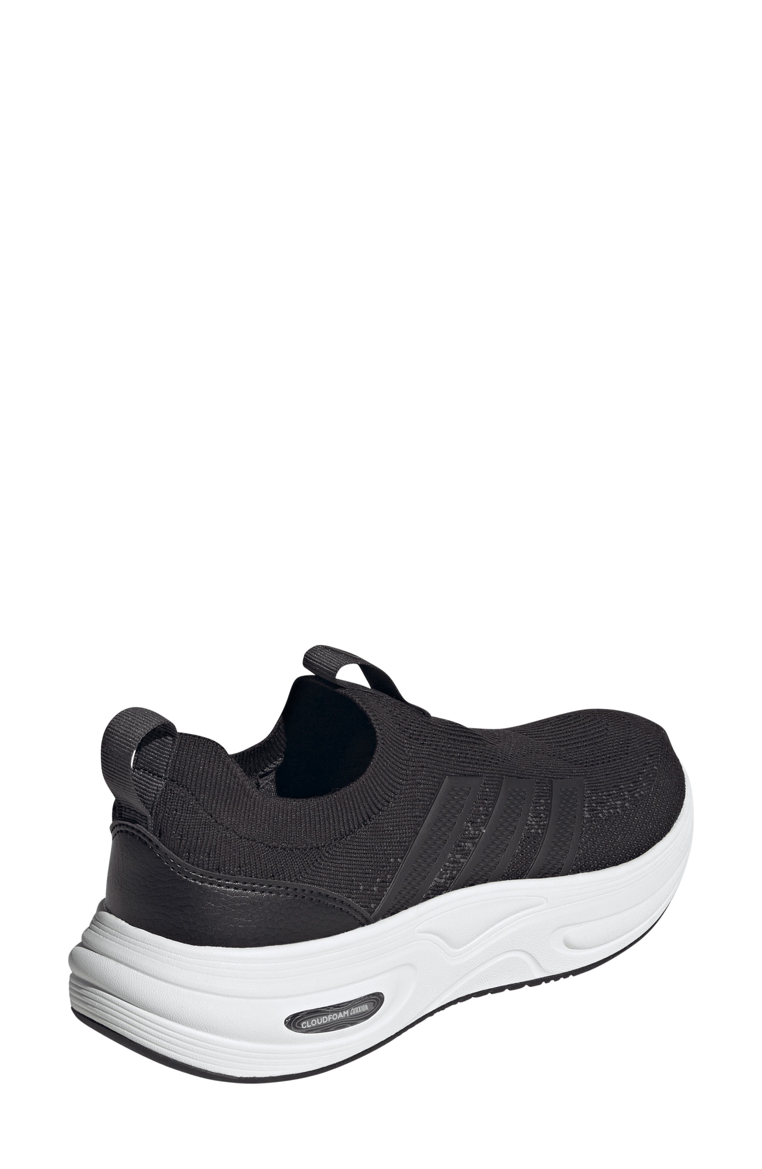 adidas Cloudfoam Cuxxion Slip-On Sneaker, Alternate, color, Core Black/ Carbon/ Ftwr White