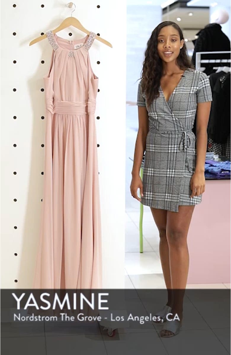 Beaded Halter Gown, sales video thumbnail