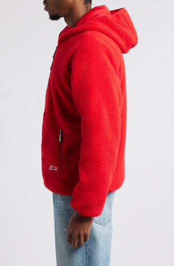 Grin Front Cotton Fleece Zip Hoodie