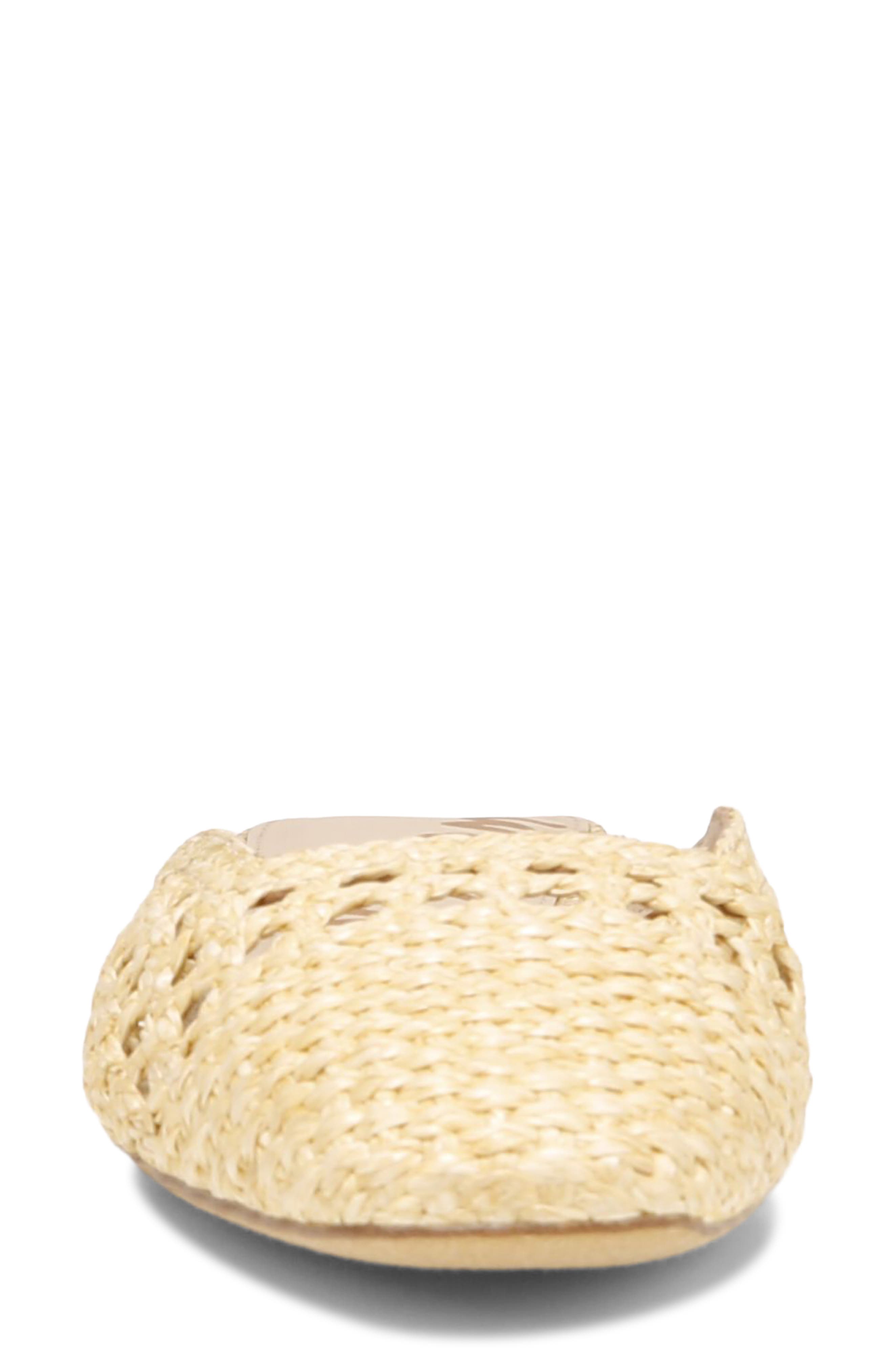 Nola Woven Mule, Alternate, color, BLEACHED BEECHWOOD