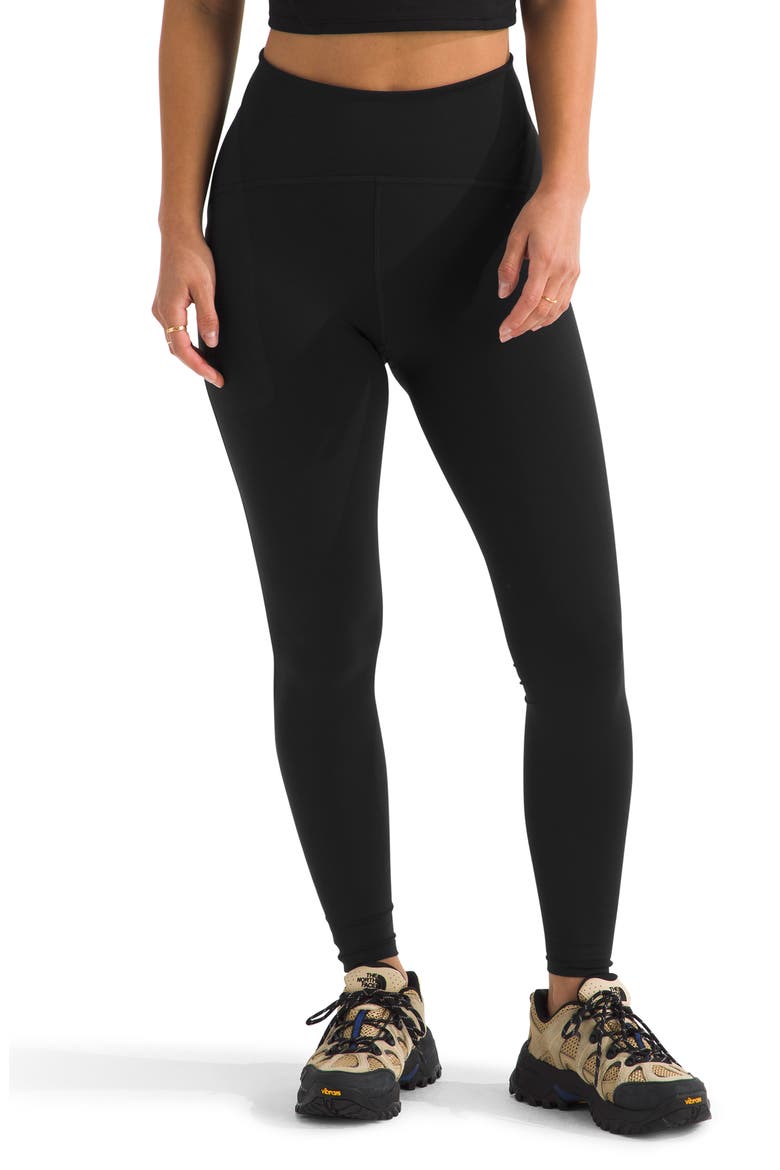 Jaida Pocket Leggings, Main, color, TNF BLACK